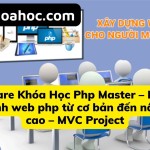 Khóa Học Php Master – Khoá học lập trình web php từ cơ bản đến nâng cao – MVC Project