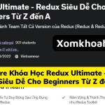 Khóa học Redux Ultimate – Redux Siêu Dễ Cho Beginners Từ Z đến A