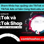 Khóa học quảng cáo TikTok và TikTok Ads cơ bản Cùng Noti.edu.vn
