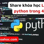 Khóa học Làm chủ Python trong 4 tuần